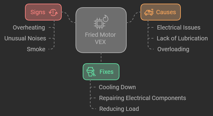 Fried Motor VEX Signs Causes and How to Fix It