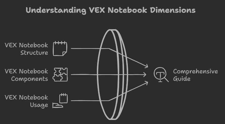 vex notebook dimentions