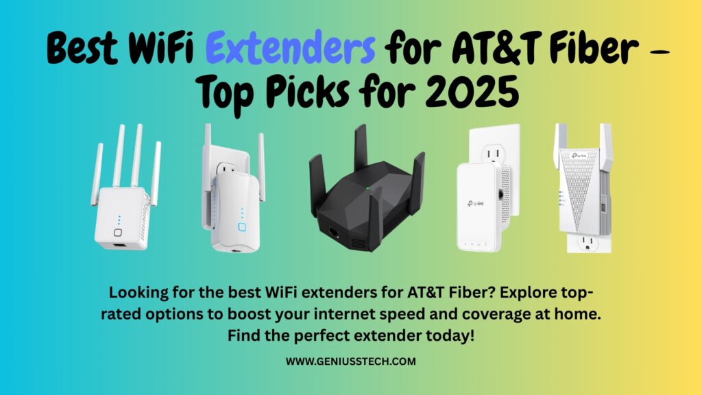 best wifi extenders for at&t fiber