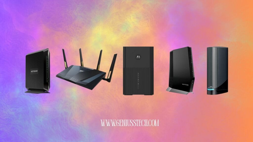 Comcast compatible router modem combo