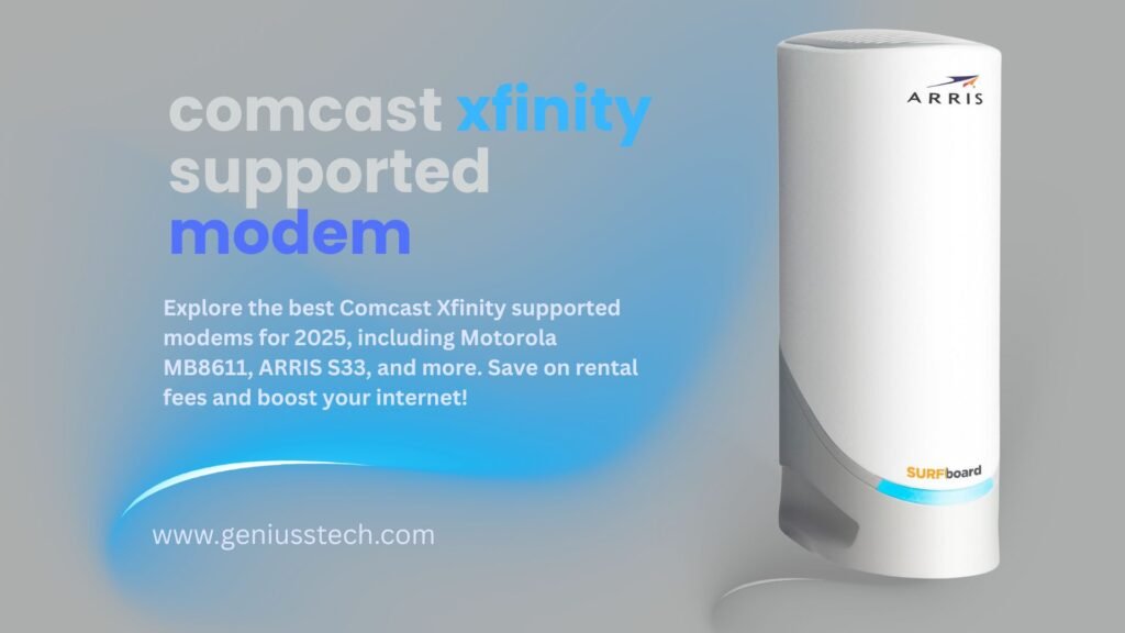 comcast xfinity supported modem