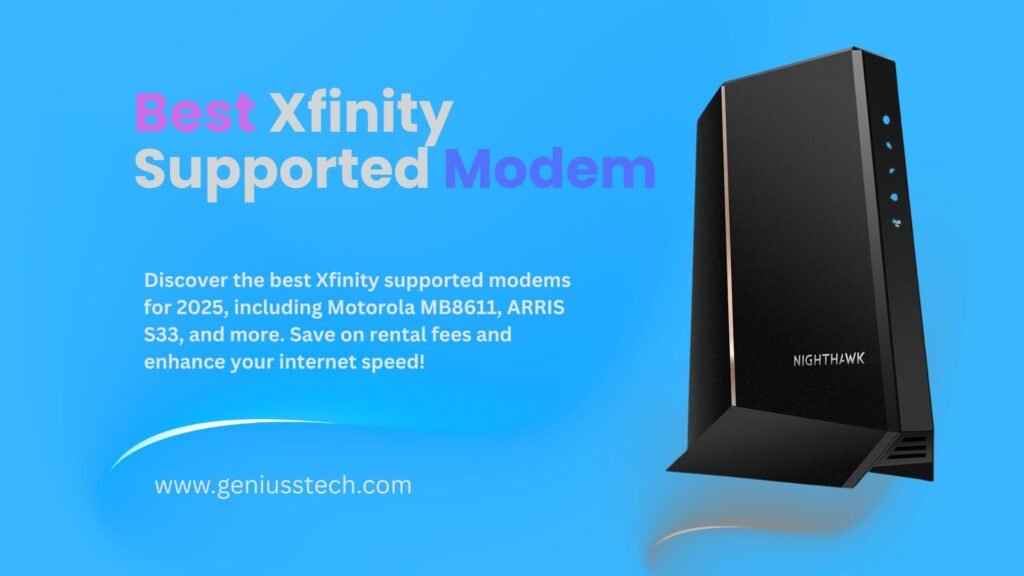 xfinity supported modem