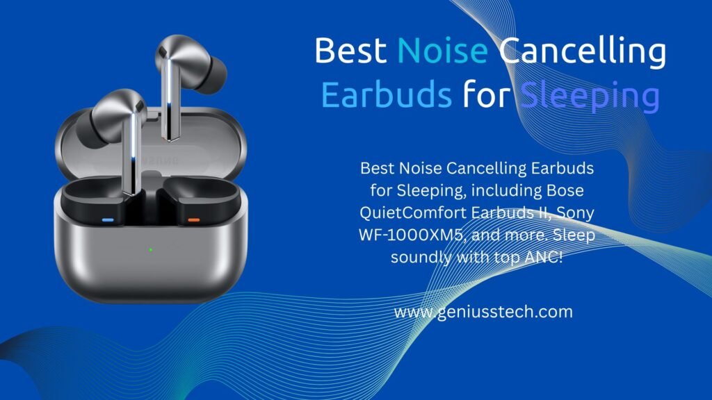 best noise cancelling earbuds for sleeping