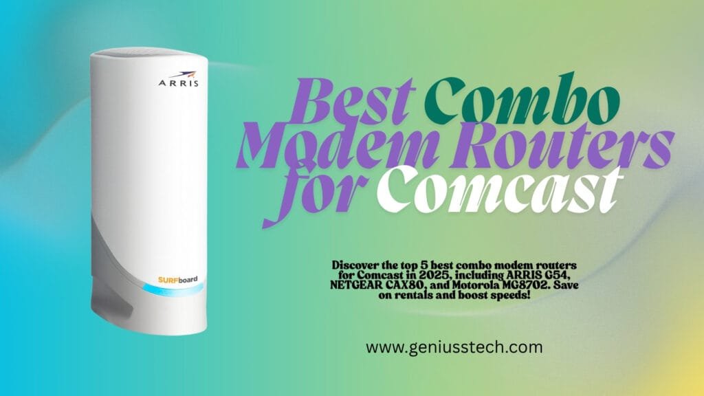 best combo modem router for comcast