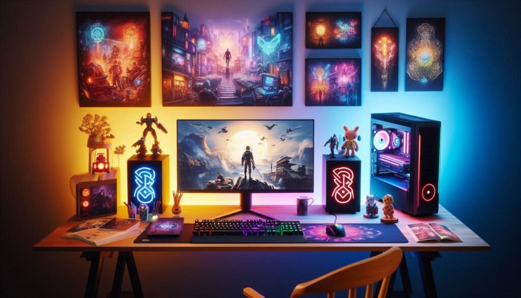 gaming desk accessories