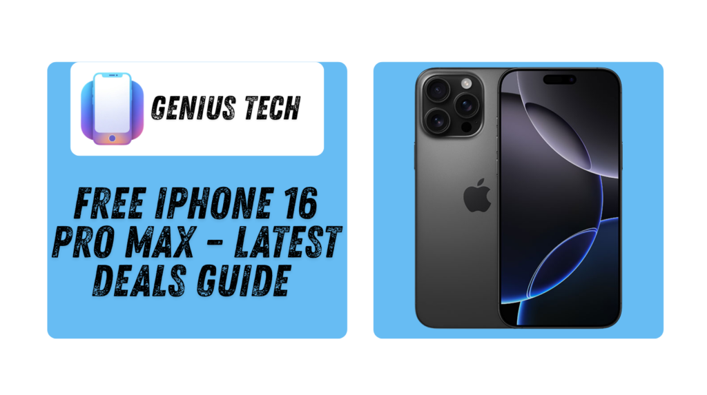 Free iPhone 16 Pro Max